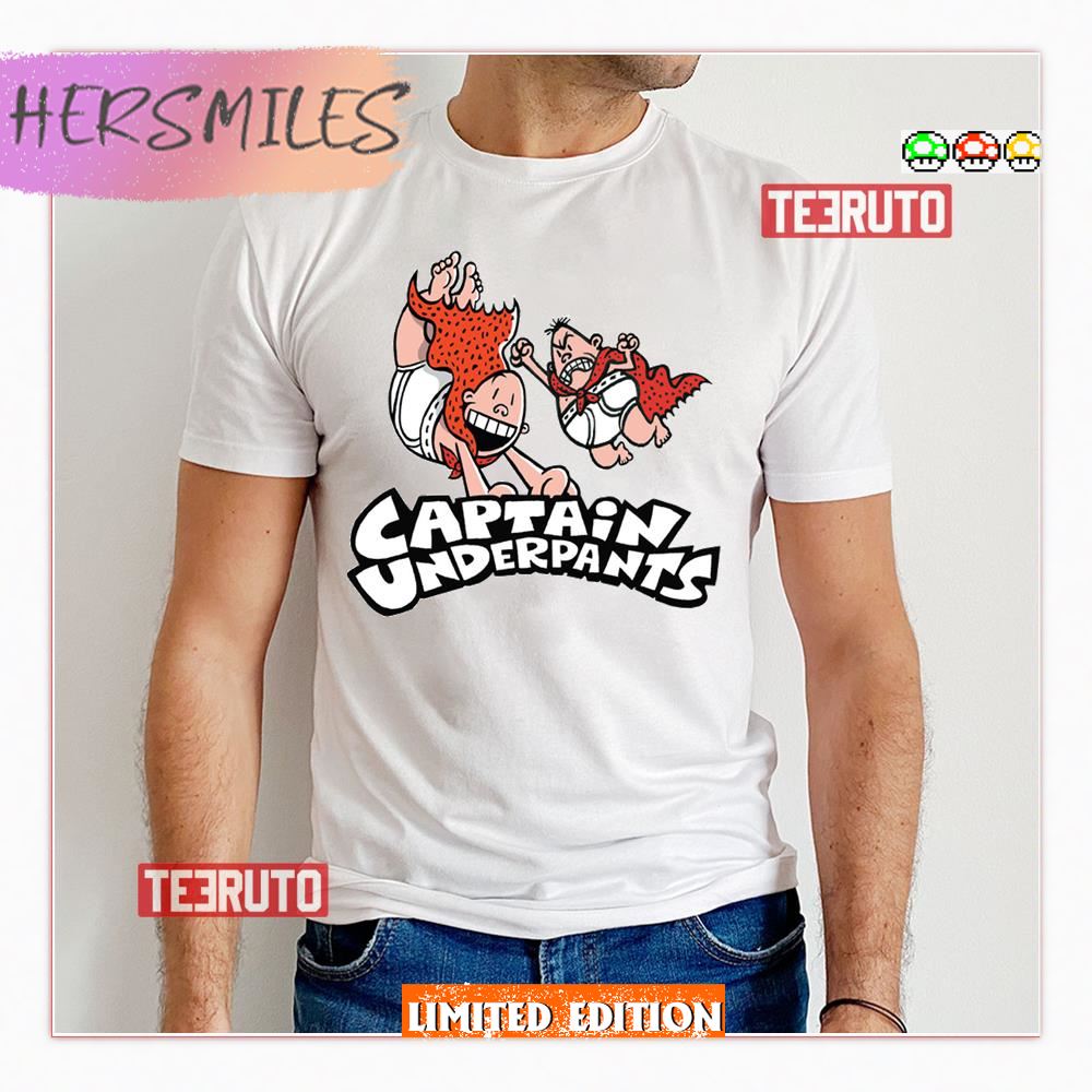 Funny Logo Captain Underpants Shirt