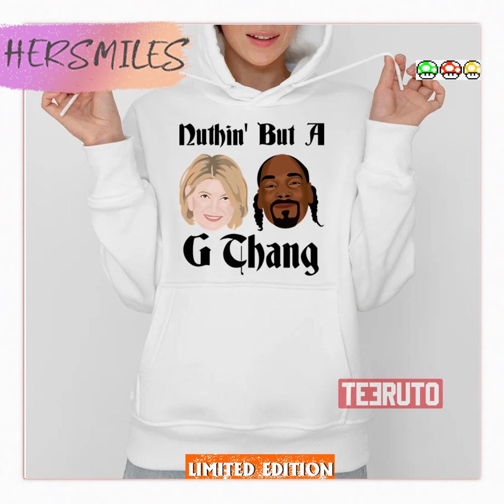 Funny Man Snoop And Martha G Thang Sweatshirt