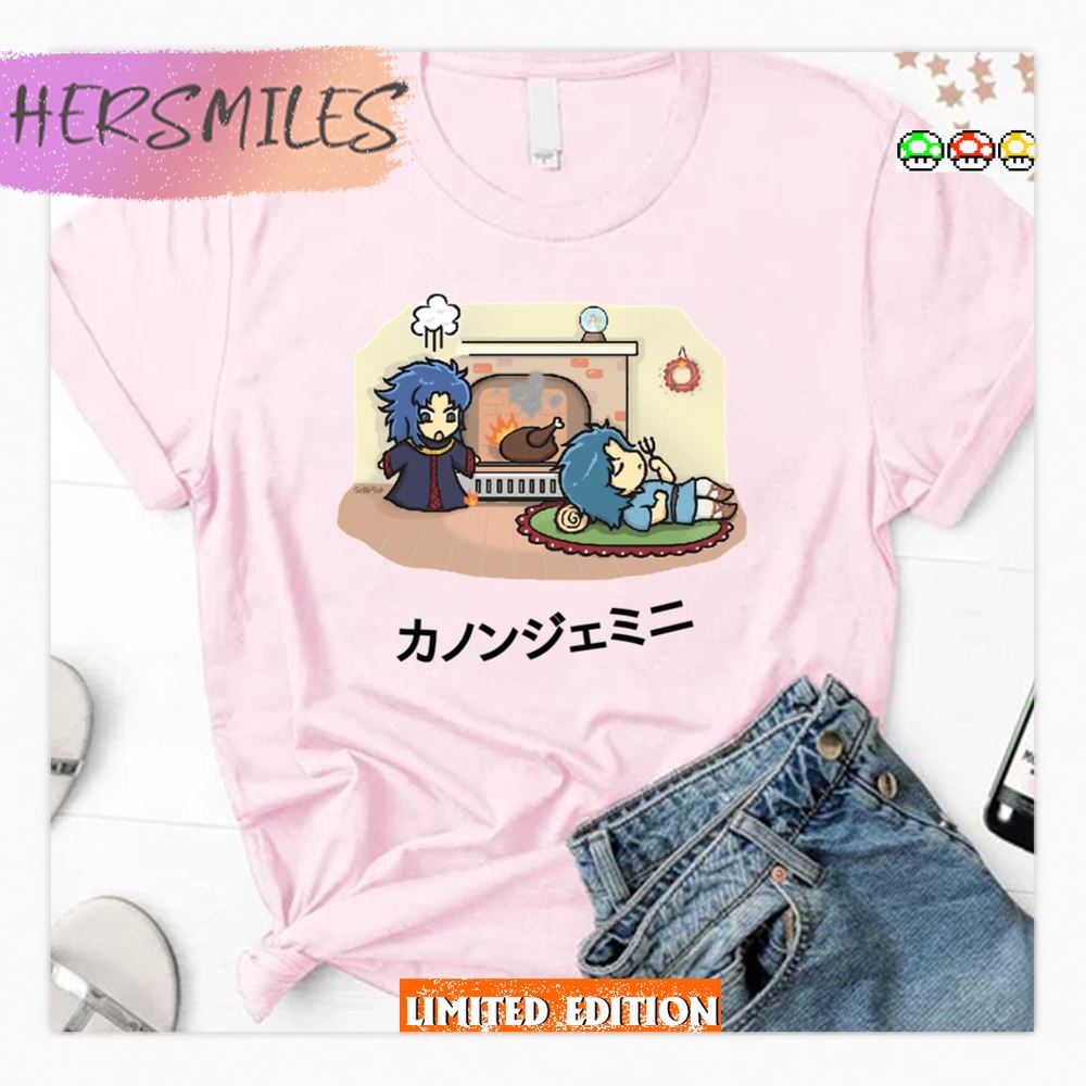 Gemini Kanon Chibi Saint Seiya Knights Of The Zodiac Sweatshirt
