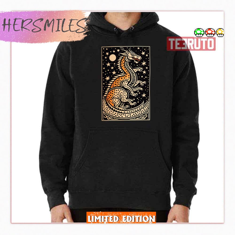 Get Lost Dragon In Space Art Shirt