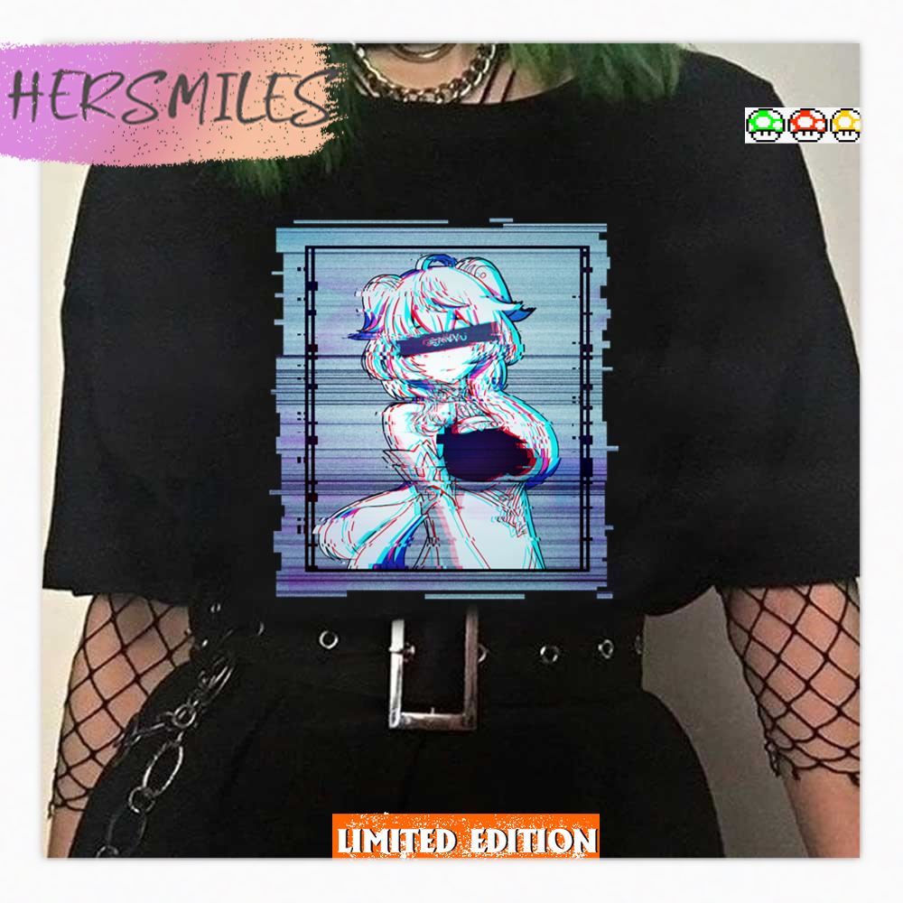Glitch Effect Ganyu Supreme Genshin Impact Game Shirt Glitch Effect Ganyu Supreme Genshin Impact Game Shirt