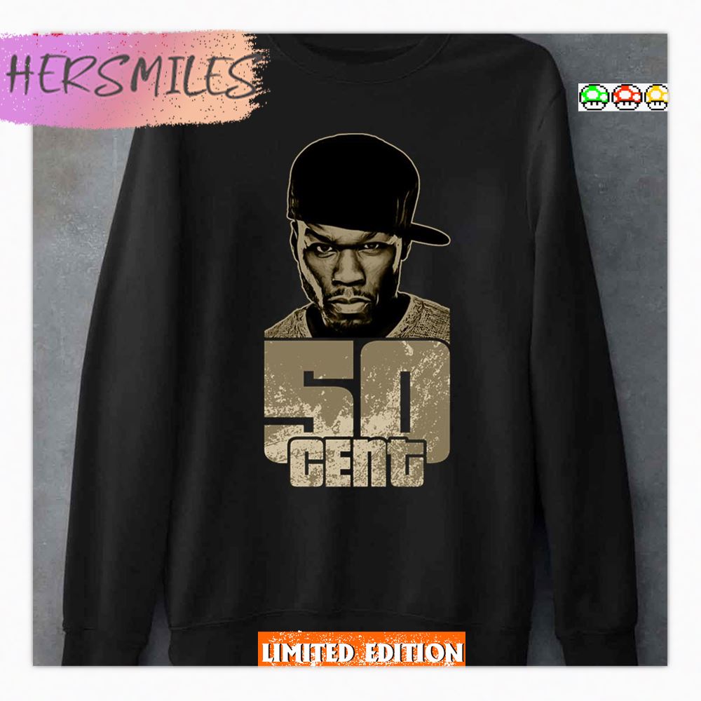 Gold Colored 50 Cent Is A Rapper Shirt Gold Colored 50 Cent Is A Rapper Shirt