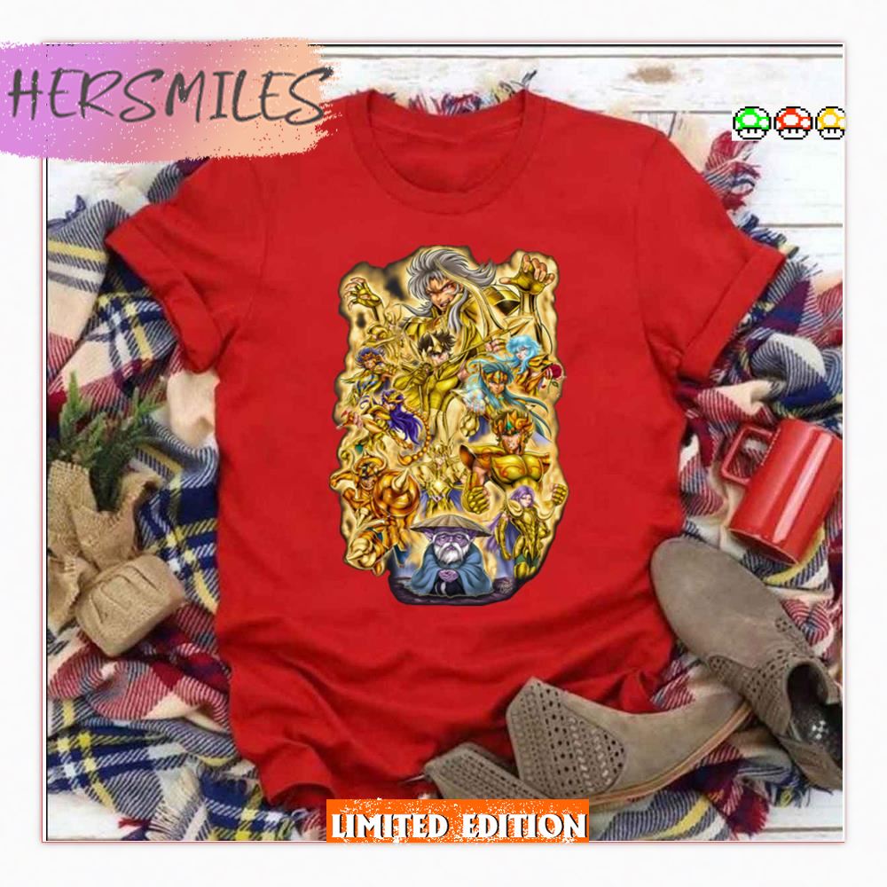 Gold Saints Art Knights Of The Zodiac Sweatshirt