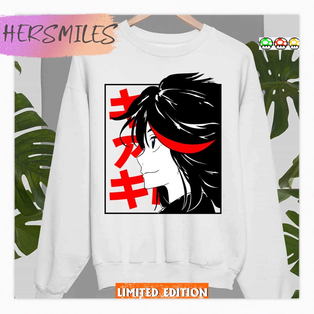 Half Of Face Kill La Kill Ryuko Matoi Shirt Half Of Face Kill La Kill Ryuko Matoi Shirt