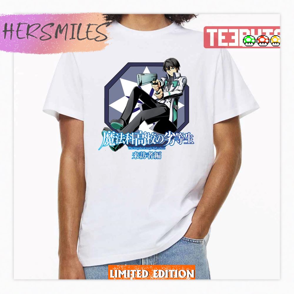 Handsome Boy The Irregular At Magic High School Novel Shiba Tatsuya Shirt