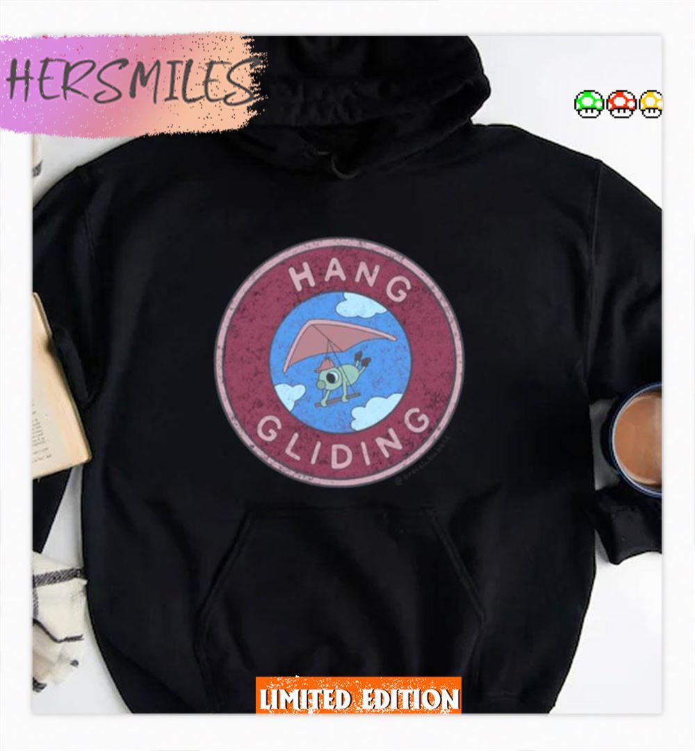 Hang Gliding Badge Summer Camp Island Shirt