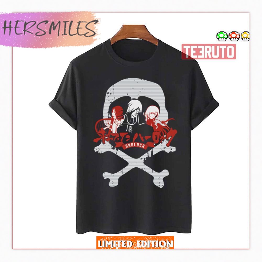 Harlock Skull Red Harlock Shirt