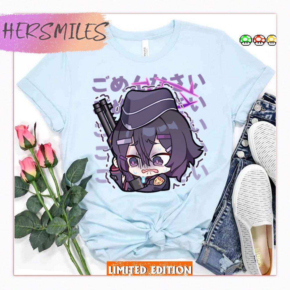 Haruka Blue Archive Scaring Shirt