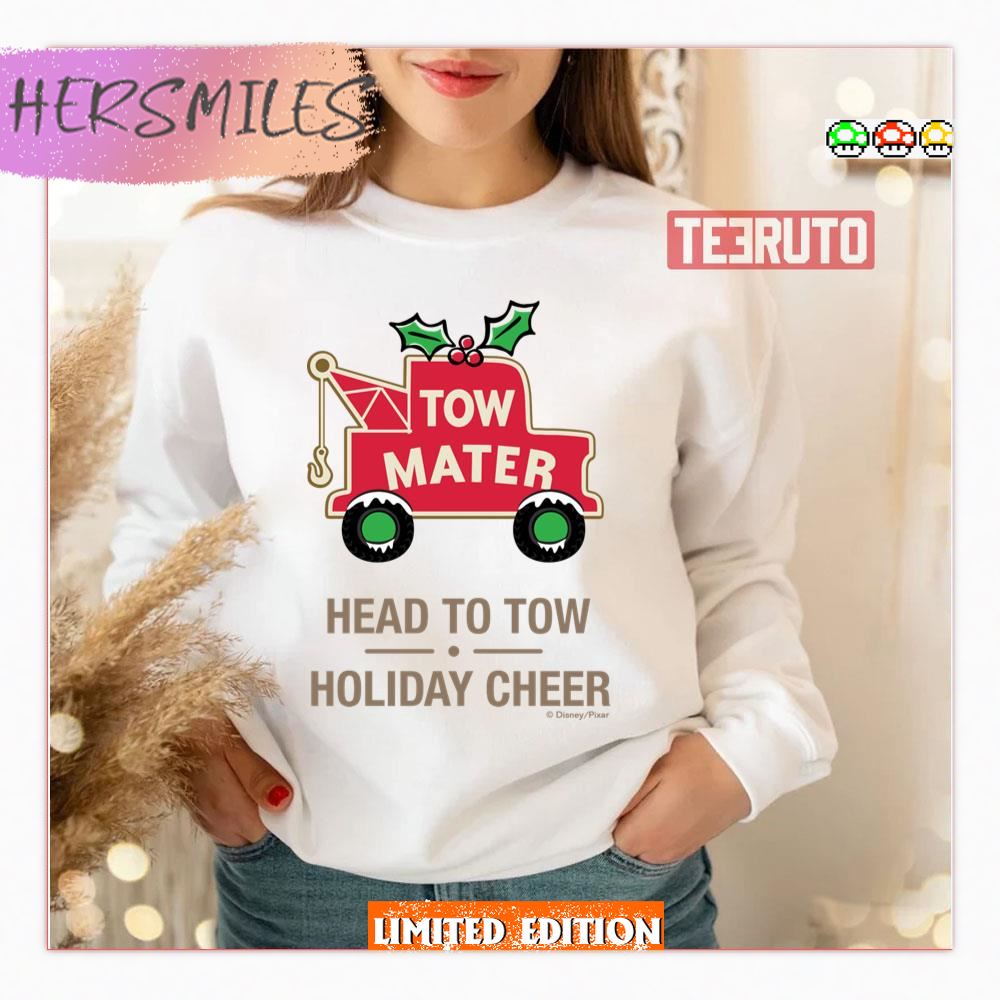 Head To Tow Holiday Cheer Cars Movie Shirt Head To Tow Holiday Cheer Cars Movie Shirt