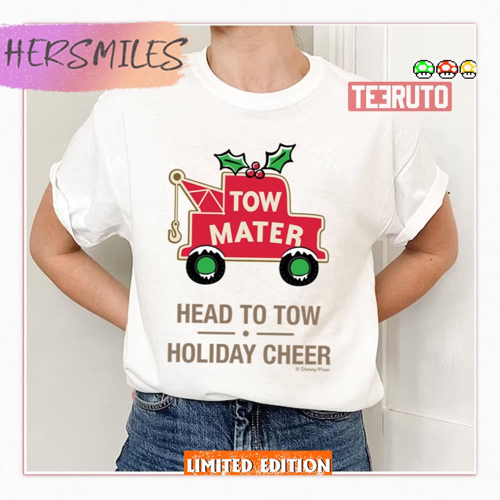 Head To Tow Holiday Cheer Cars Movie Shirt