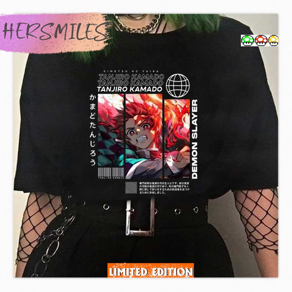 Heat Wave Demon Slayer Tanjiro Kamado Anime Shirt Heat Wave Demon Slayer Tanjiro Kamado Anime Shirt