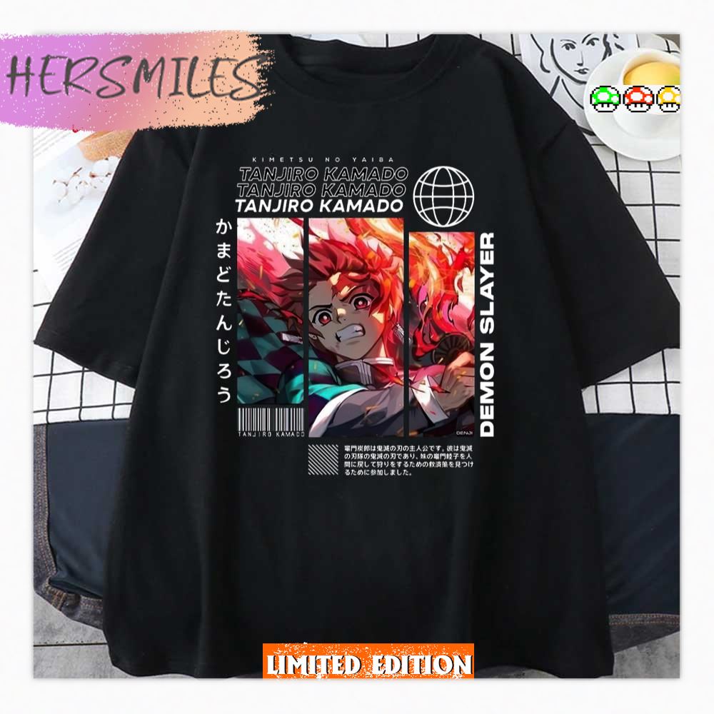 Heat Wave Demon Slayer Tanjiro Kamado Anime Shirt