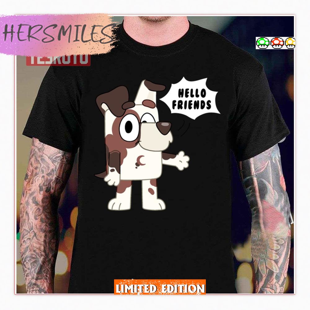 Hello Friend Bluey Chip Shirt