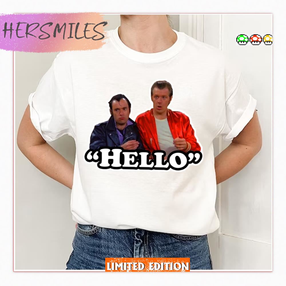 Hello Lenny And Squiggy Retro Laverne Sweatshirt Hello Lenny And Squiggy Retro Laverne Sweatshirt
