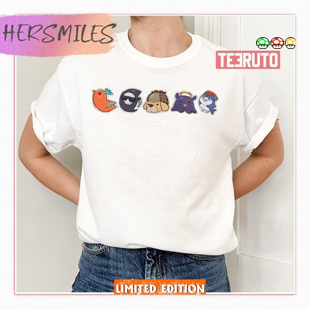 Holomyth Mascots Pack Hololive Shirt