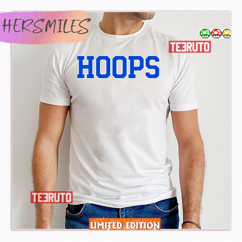 Hoops Logo Basketball Cartoon Shirt