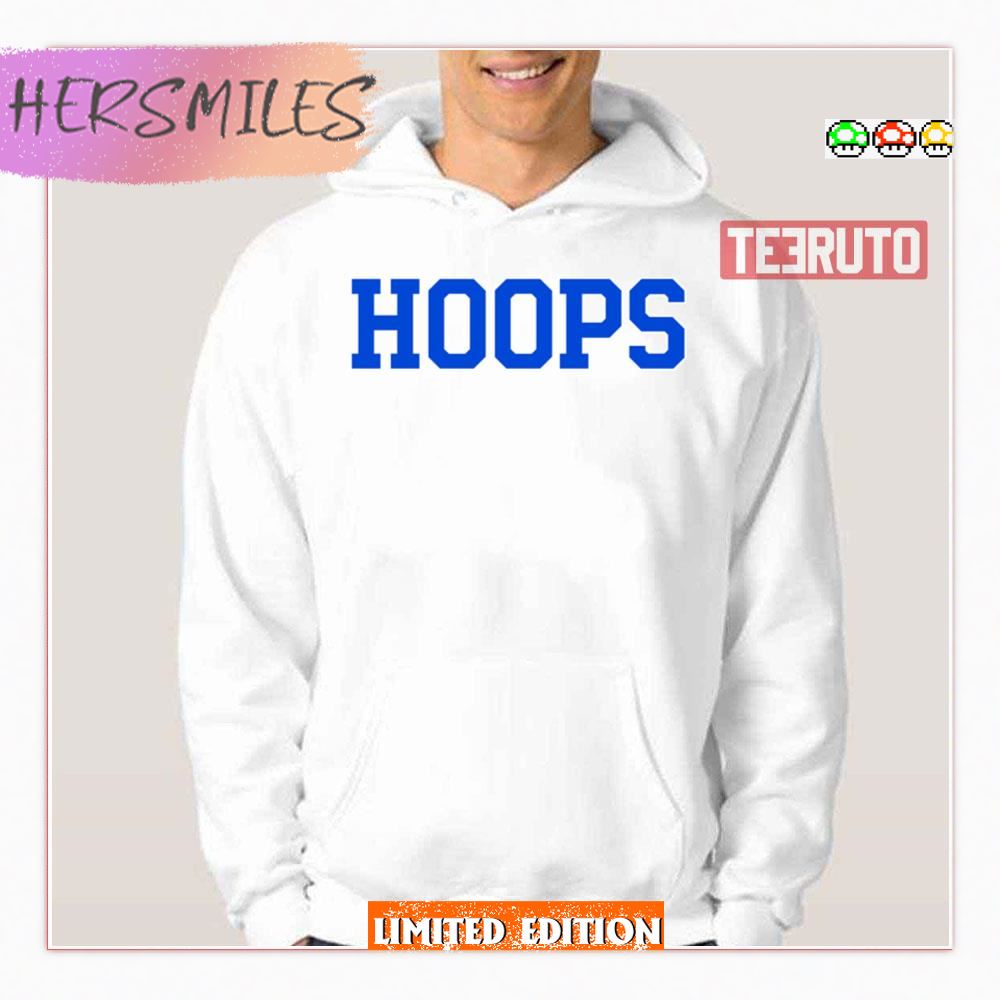 Hoops Logo Basketball Cartoon Shirt