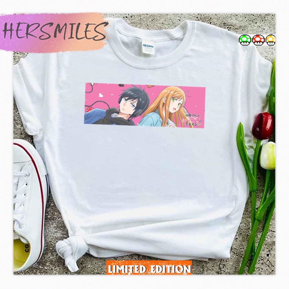 Hooray For Love My Love Story With Yamada Kun Banner Art Shirt Hooray For Love My Love Story With Yamada Kun Banner Art Shirt