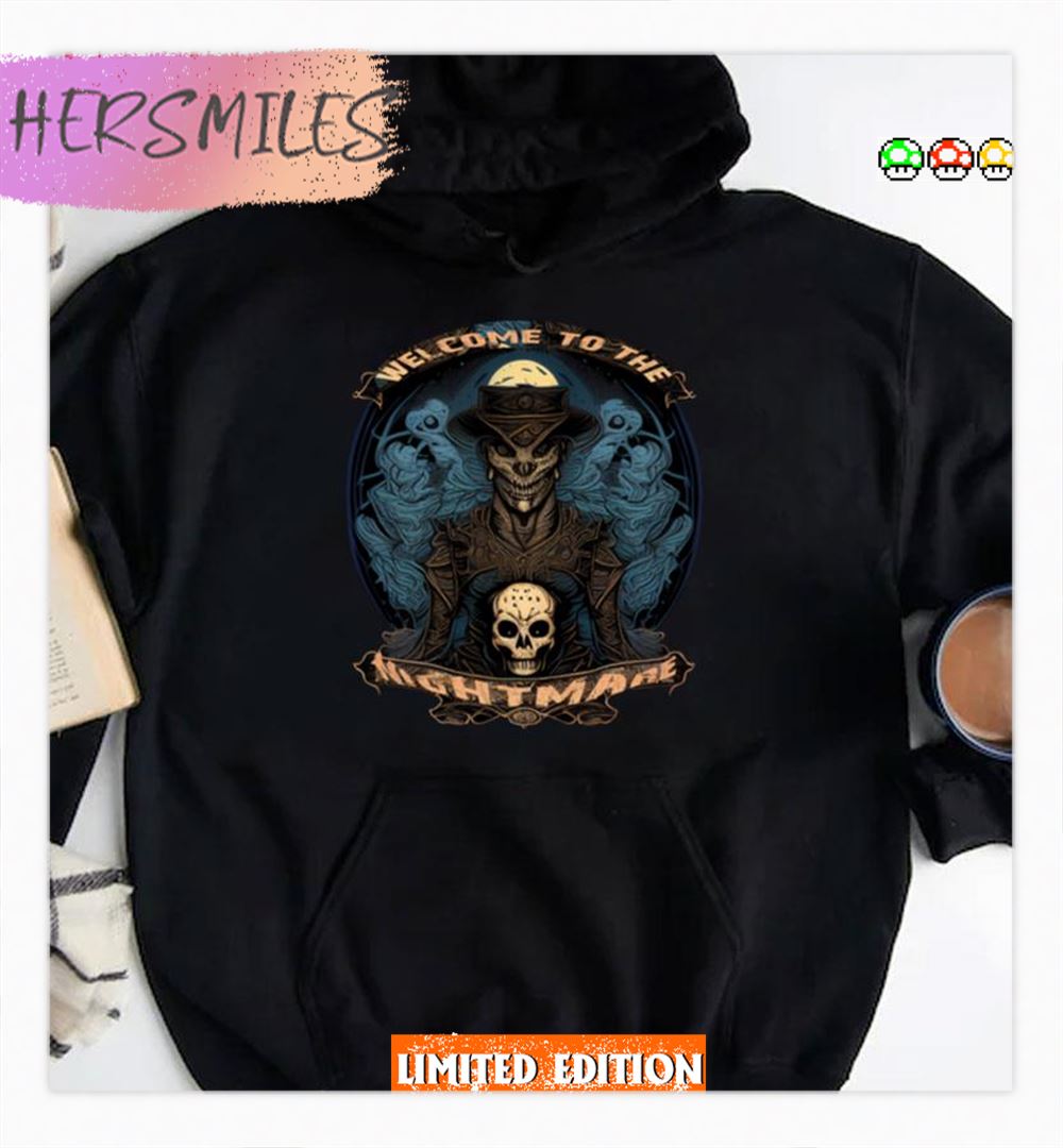 Horror Design Traverse The Nightmare Shirt