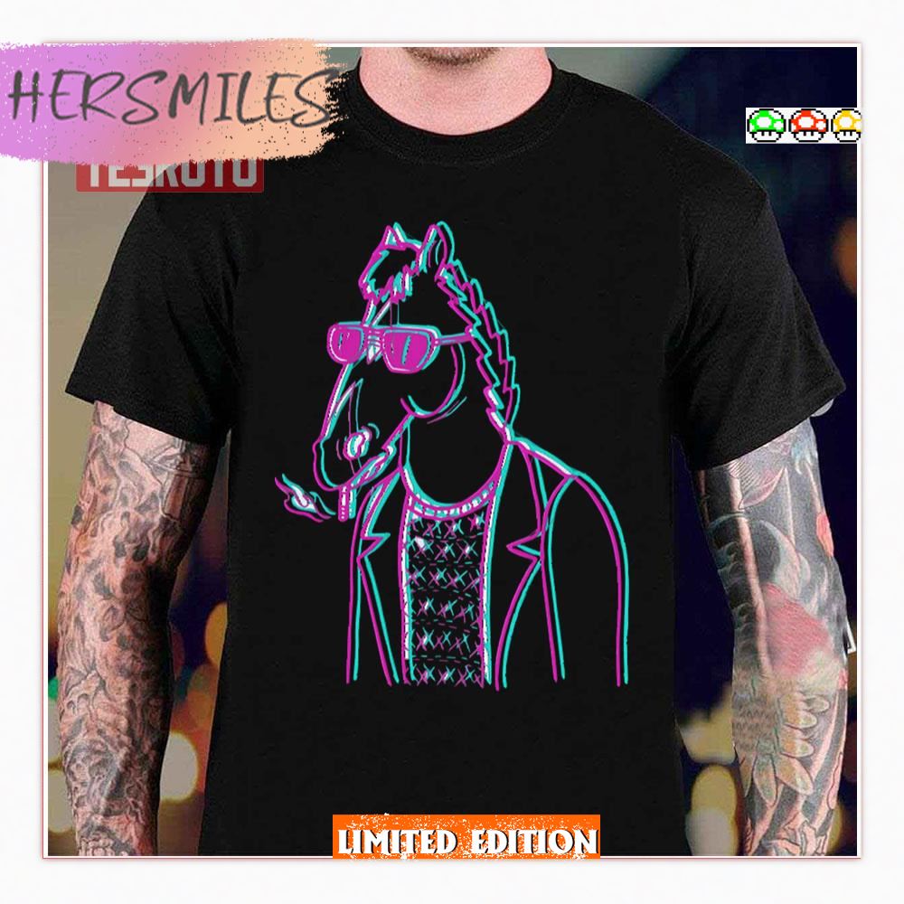 Horsin’ Glintch Design Bojack Horseman Shirt