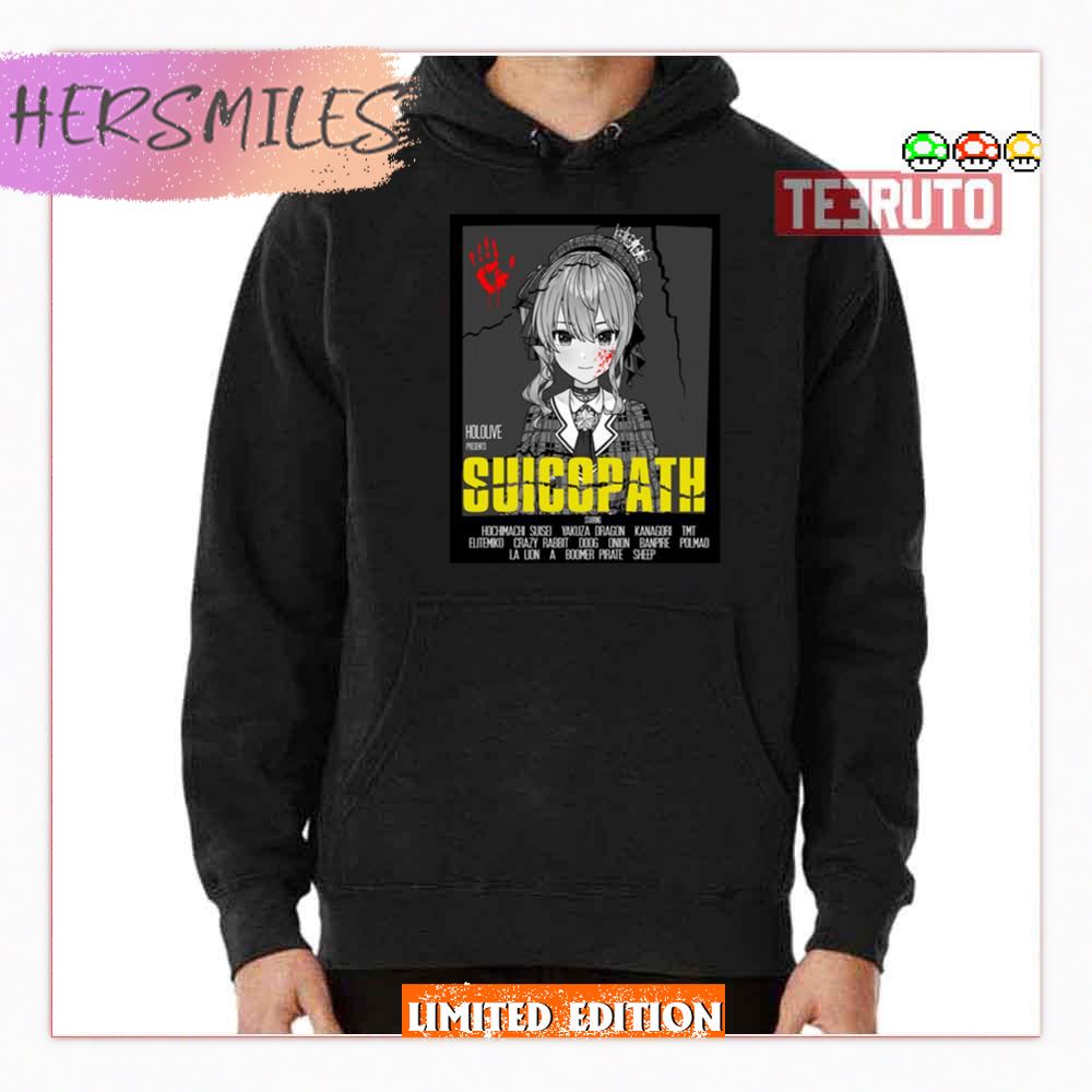 Hoshimachi Suisei Suicopath Movie Poster Hololive Shirt