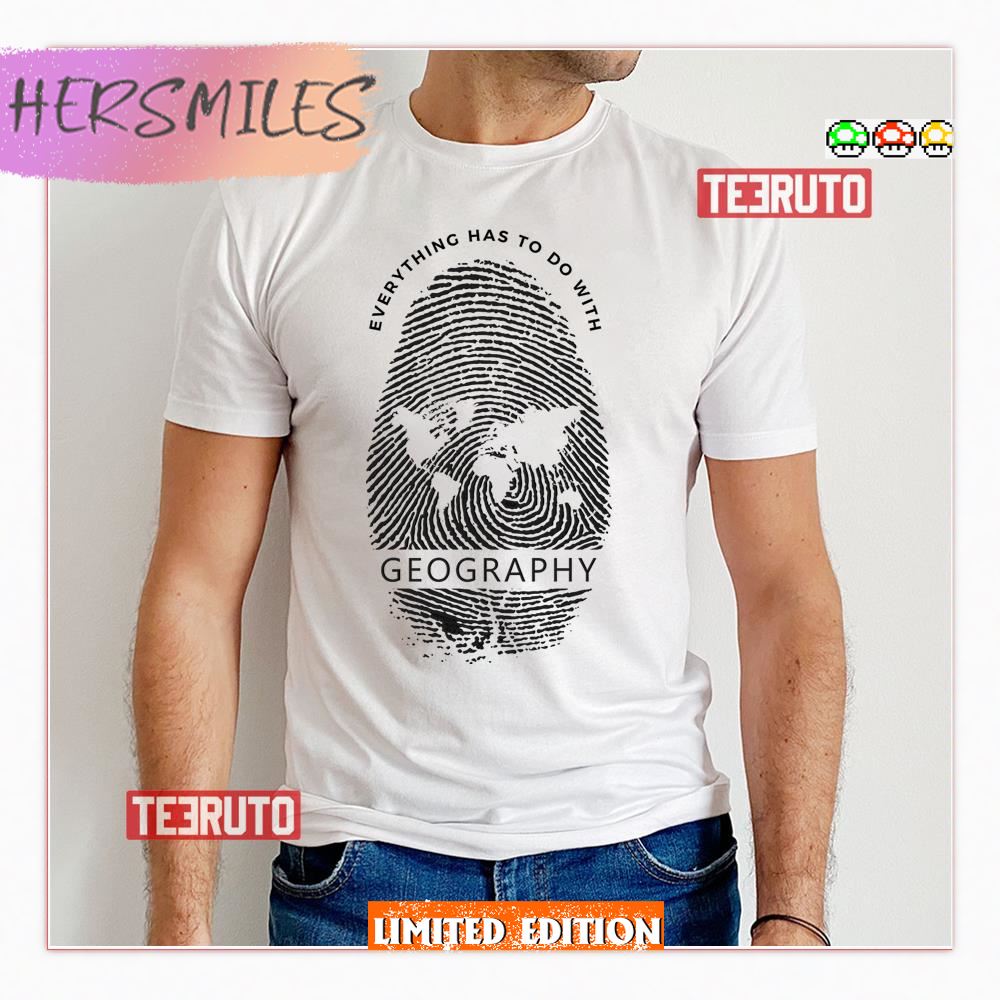 Human Geography Black Shirt
