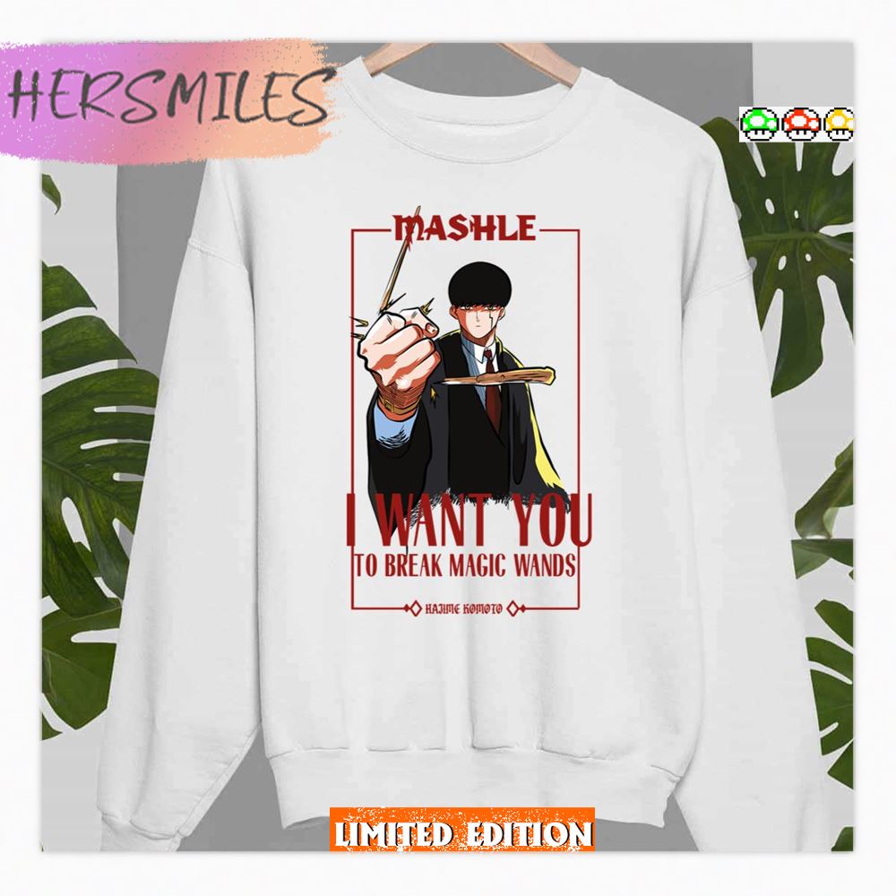 I Want You Mashle Magic And Muscles Anime Shirt I Want You Mashle Magic And Muscles Anime Shirt