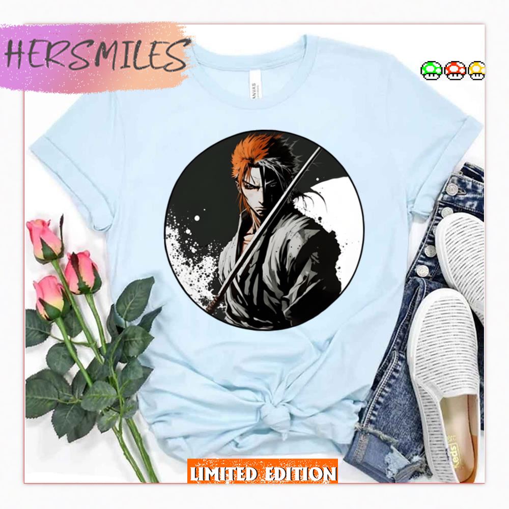 Ichigo Bleach Round Design Anime Bleach Shirt