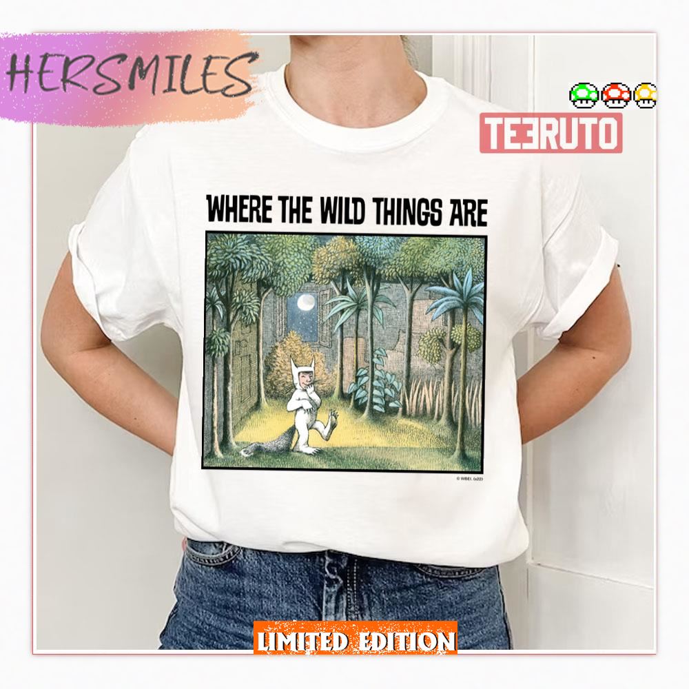 Iconic Design Where The Wild Things Are Shirt