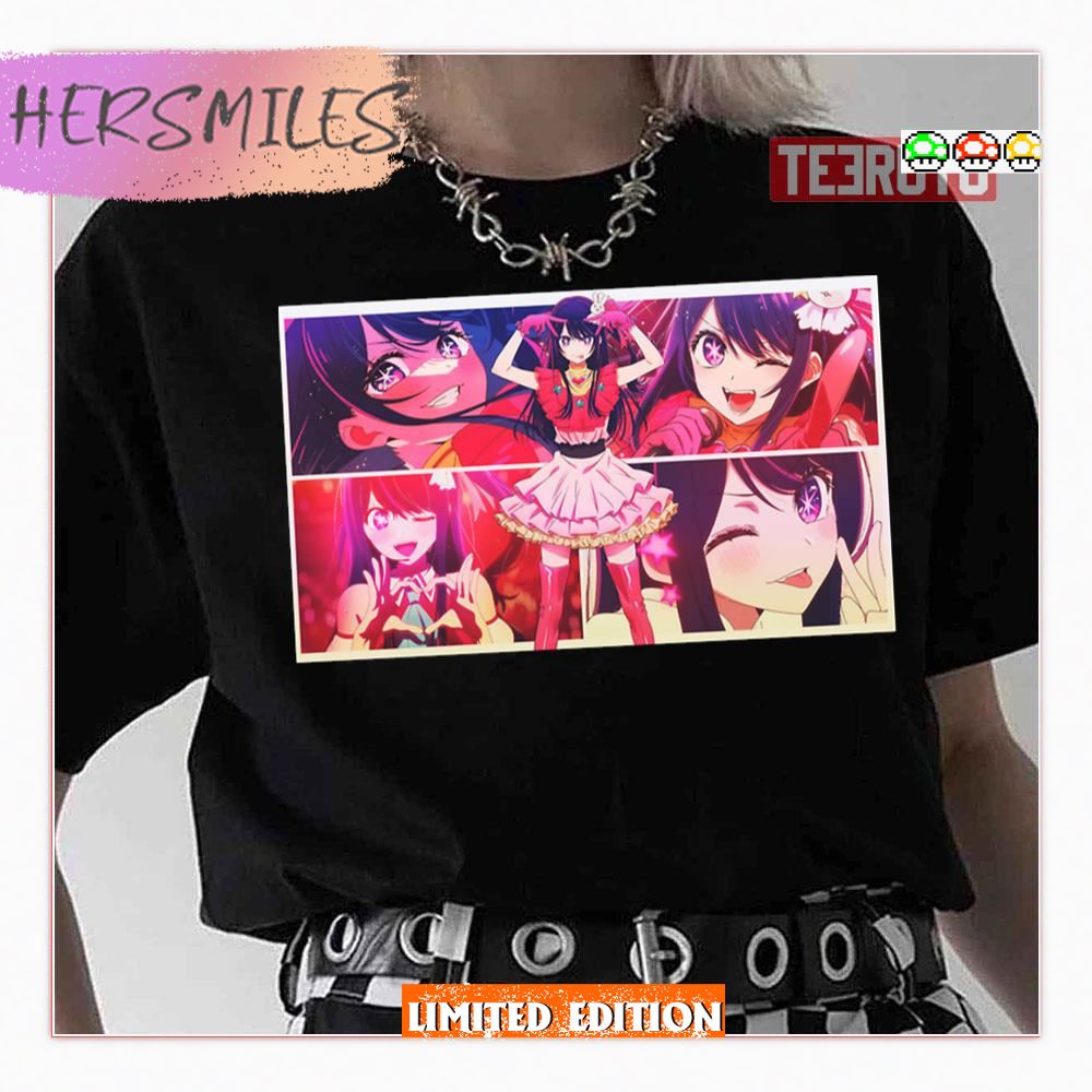 Illustration Ai Hoshino Oshi No Ko Anime Shirt
