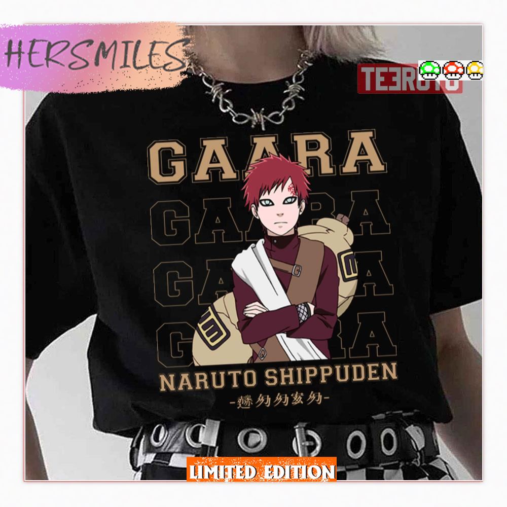 In Red Hair Naruto Shippuden Kagekaze Gaara Shirt