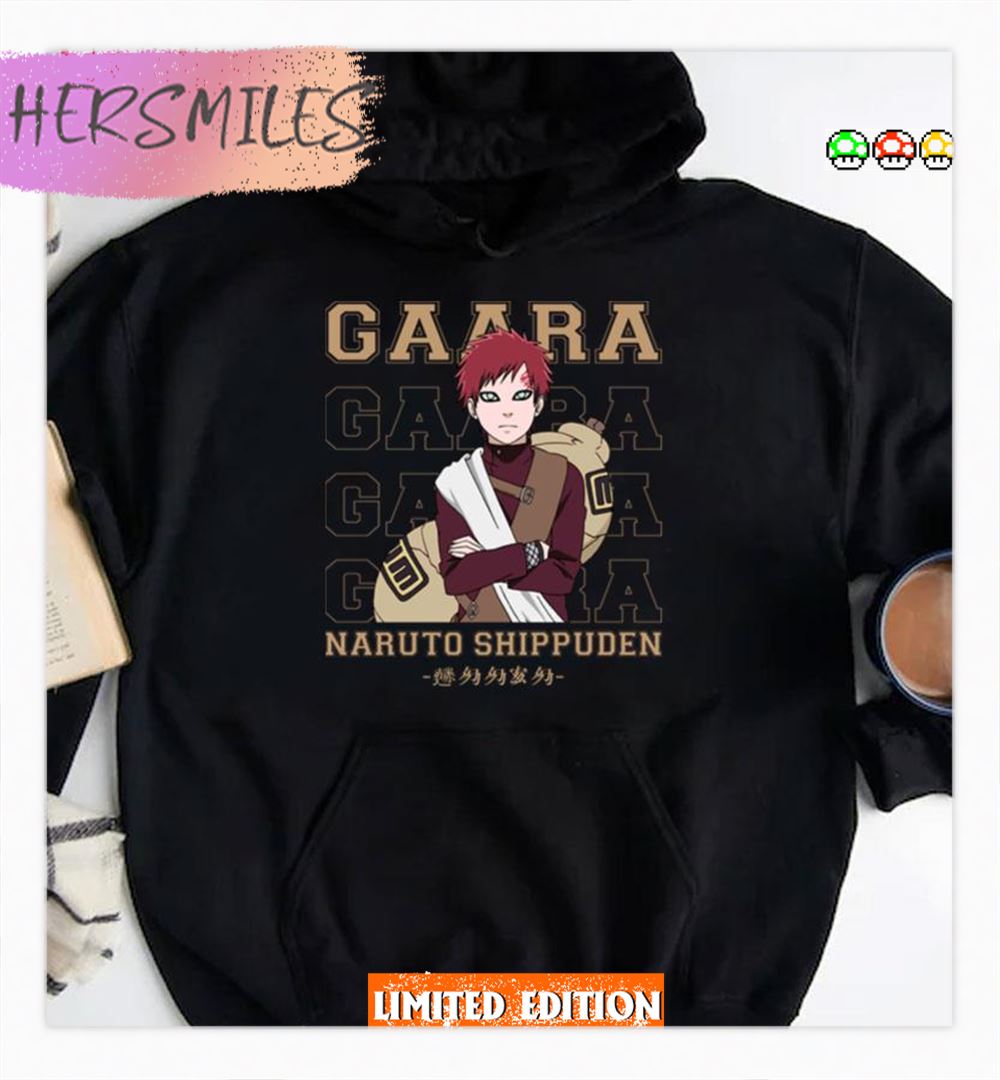 In Red Hair Naruto Shippuden Kagekaze Gaara Shirt
