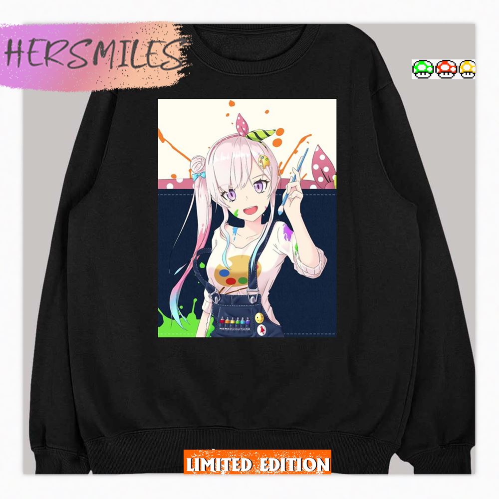 Indonesia Graphic Hololive Airani Iofifteen Shirt