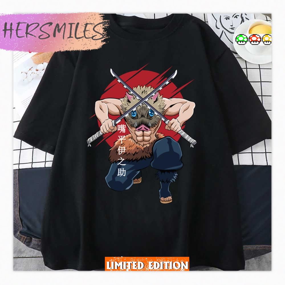 Inosuke Hashibira Demon Slayer Season 3 New Season Shirt