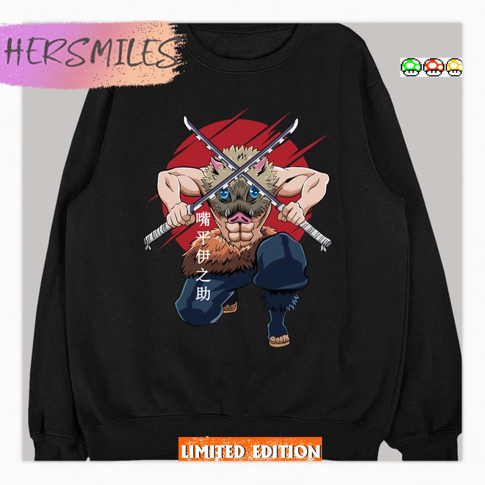 Inosuke Hashibira Demon Slayer Season 3 New Season Shirt