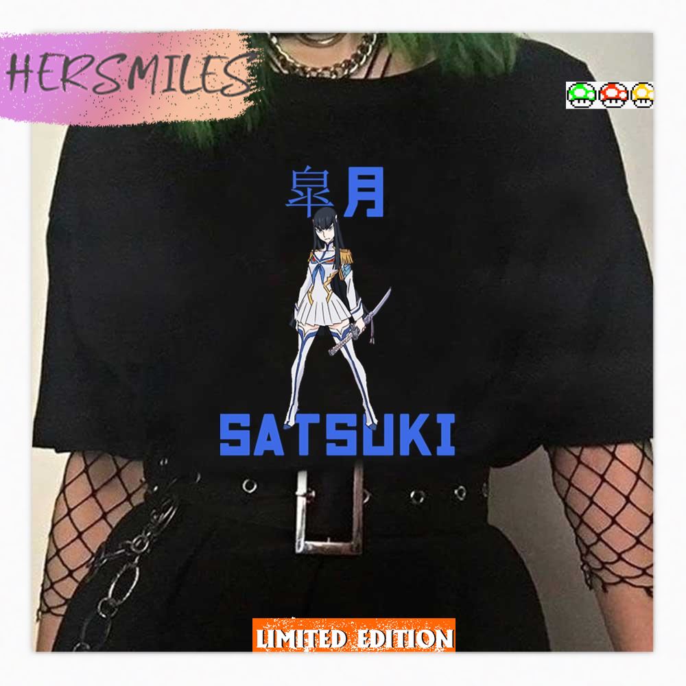 Japanese Female Character Kill La Kill Satsuki Kiryuin Cool Girl Shirt Japanese Female Character Kill La Kill Satsuki Kiryuin Cool Girl Shirt