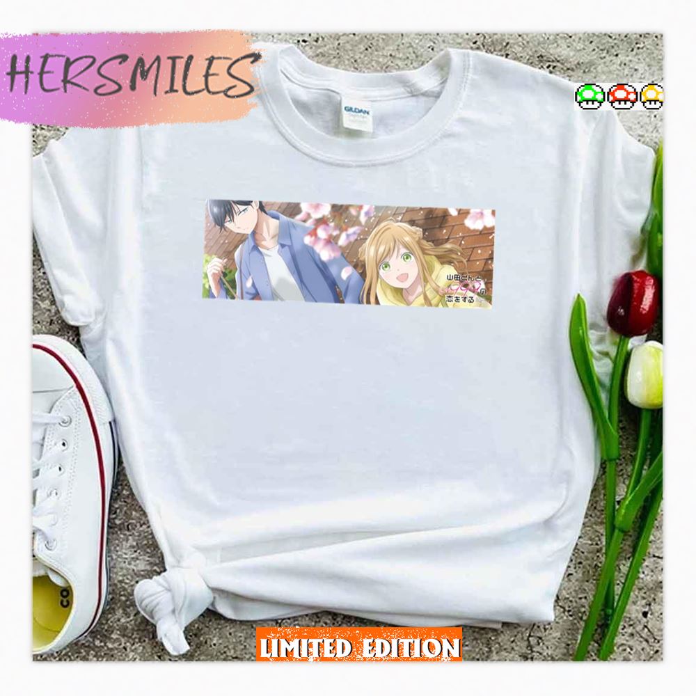 Japanese Shonen Manga My Love Story With Yamada Kun Banner Style Shirt Japanese Shonen Manga My Love Story With Yamada Kun Banner Style Shirt