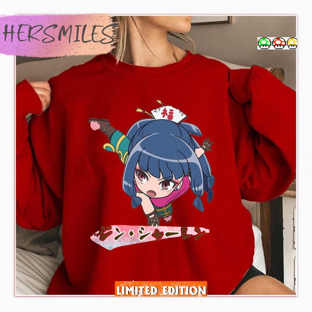 Jing Xialian Chibi Character Appare Ranman Shirt Jing Xialian Chibi Character Appare Ranman Shirt