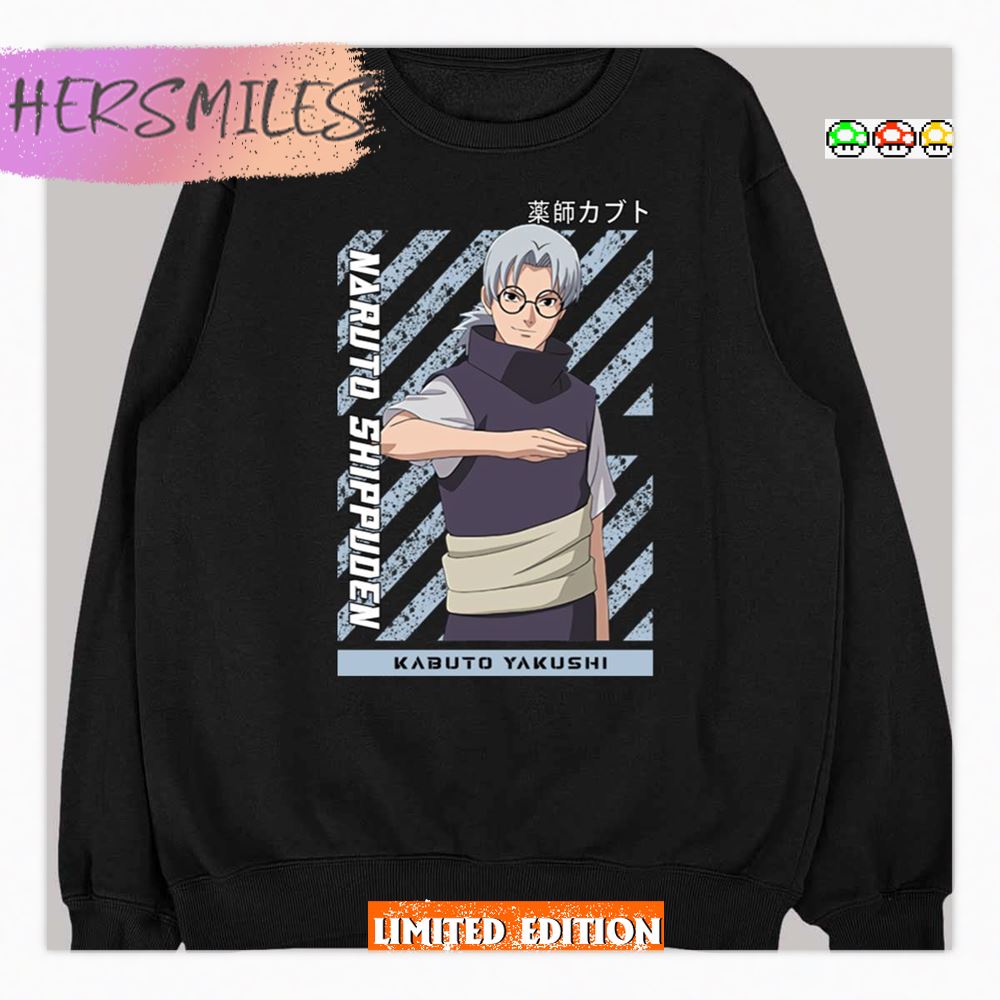 Kabuto Yakushi Cute Art Naruto Shippuden Shirt