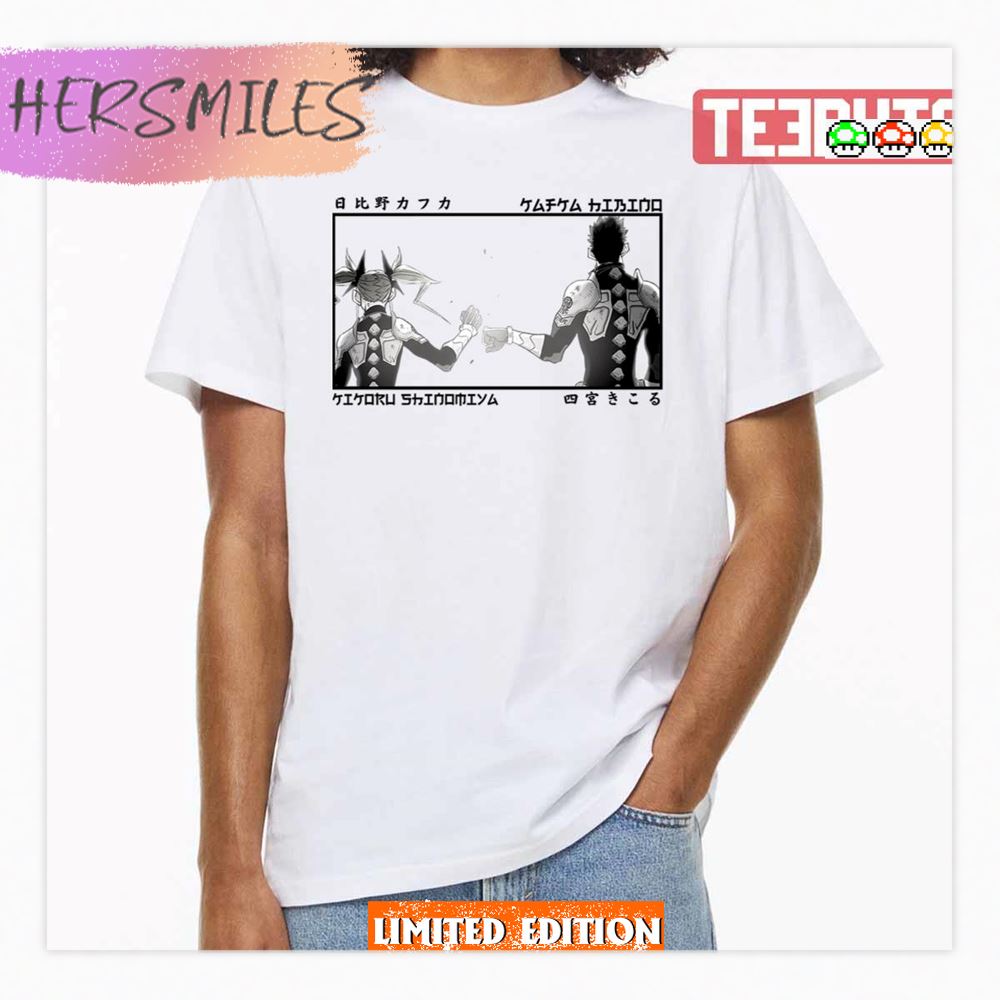 Kafka Hibino And Kikoru Shinomiya Kaiju No8 Shirt