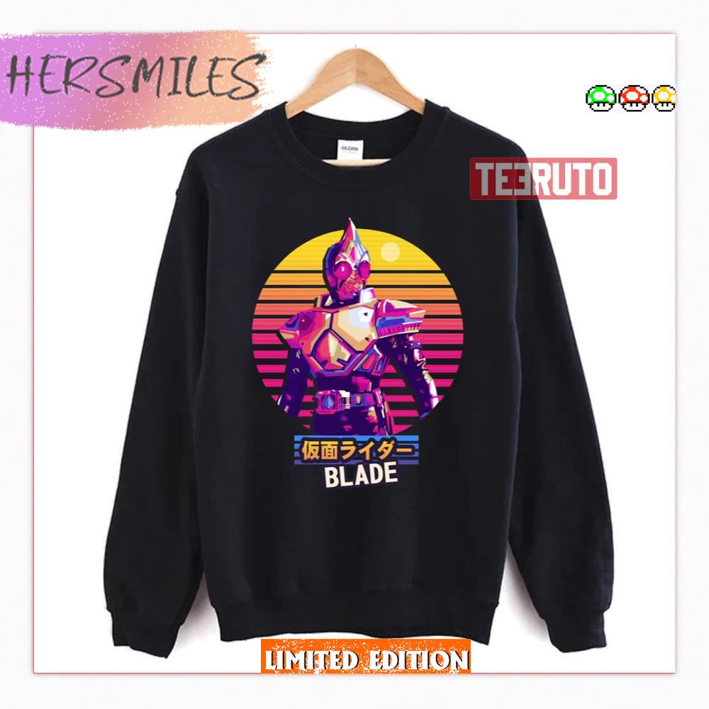 Kamen Rider Blade Retro 90s Sweatshirt