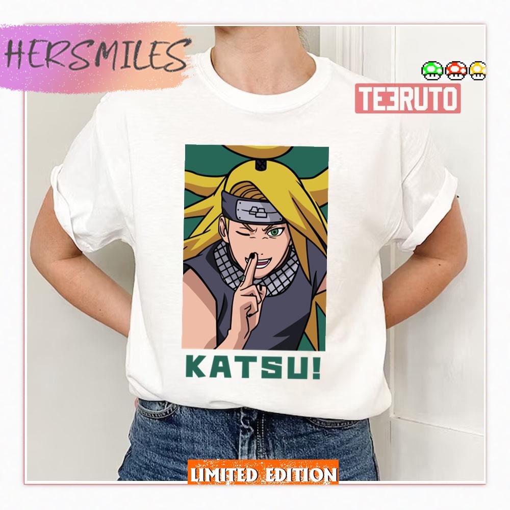 Katsu Deidara Scene Naruto Shippuden Shirt