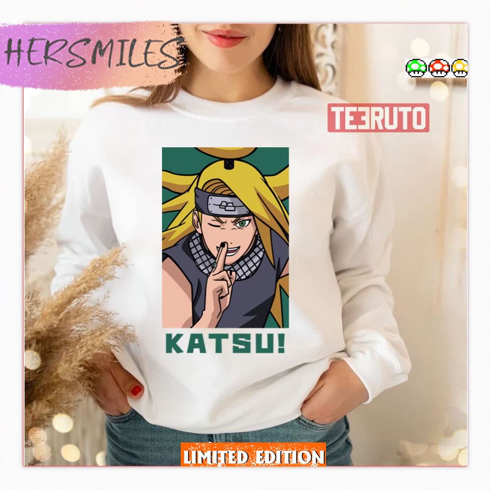 Katsu Deidara Scene Naruto Shippuden Shirt Katsu Deidara Scene Naruto Shippuden Shirt