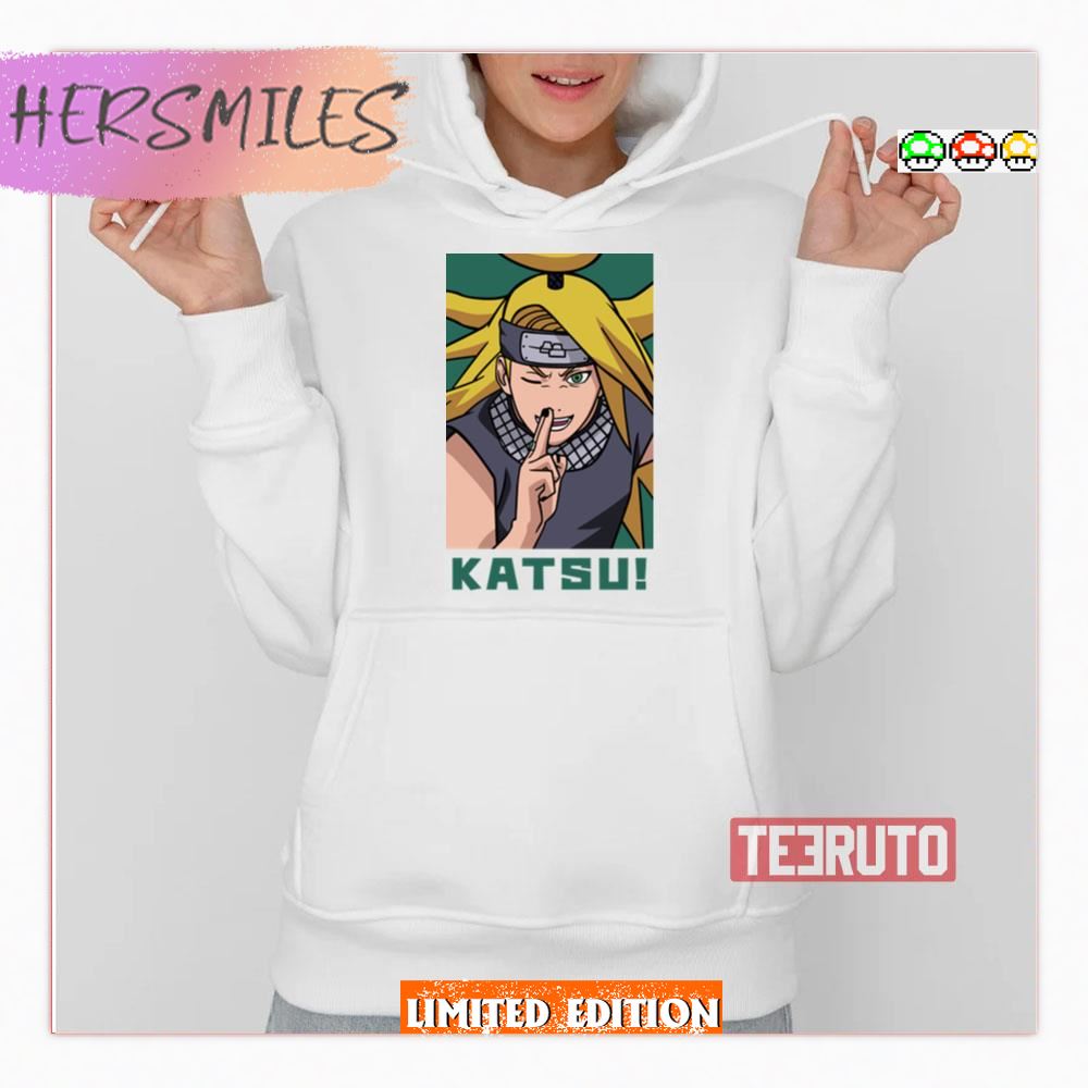 Katsu Deidara Scene Naruto Shippuden Shirt