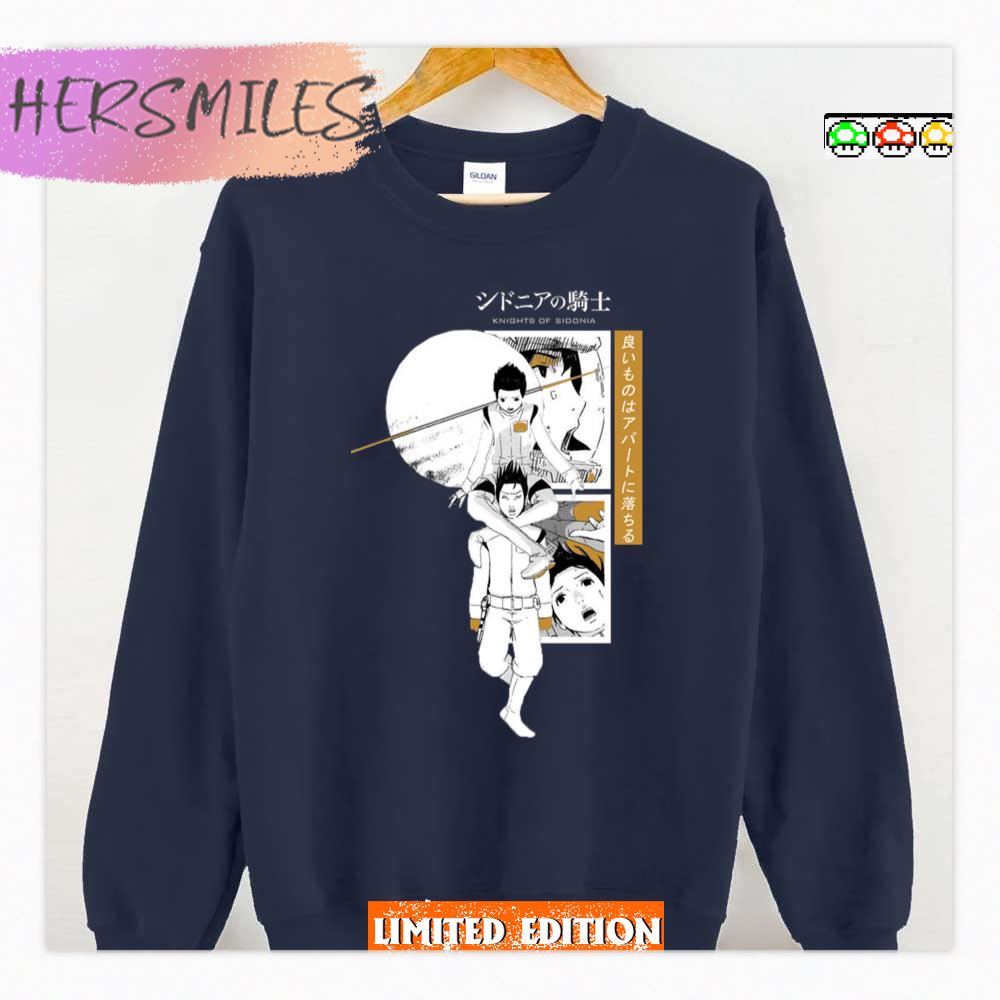 Knights Of Sidonia Heroes Manga Art Shirt Knights Of Sidonia Heroes Manga Art Shirt