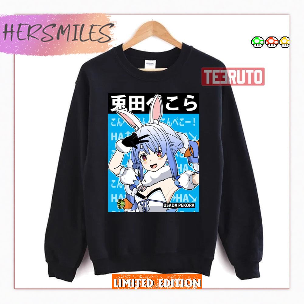 Konpeko Hololive Usada Pekora Shirt Konpeko Hololive Usada Pekora Shirt