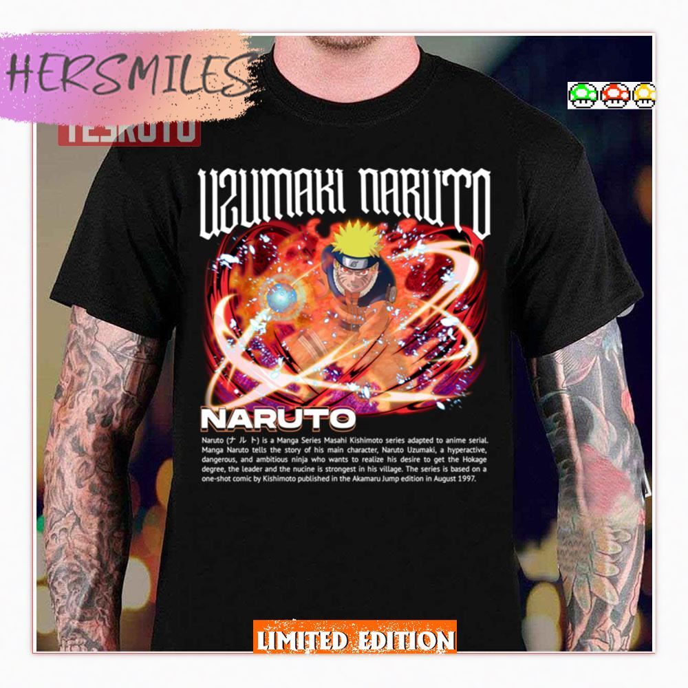 Kyubi Naruto Collage Naruto Shippuden Shirt