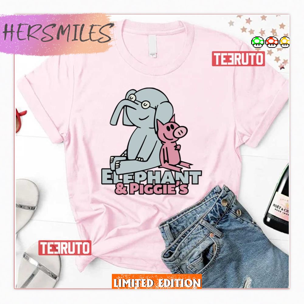 Logo Design Elephant And Piggie Shirt