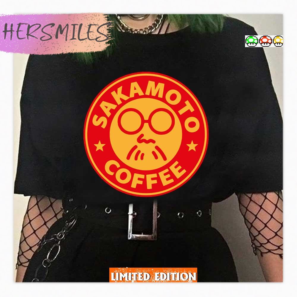 Logo Sakamoto Coffee Sakamoto Days Colored Art Shirt Logo Sakamoto Coffee Sakamoto Days Colored Art Shirt
