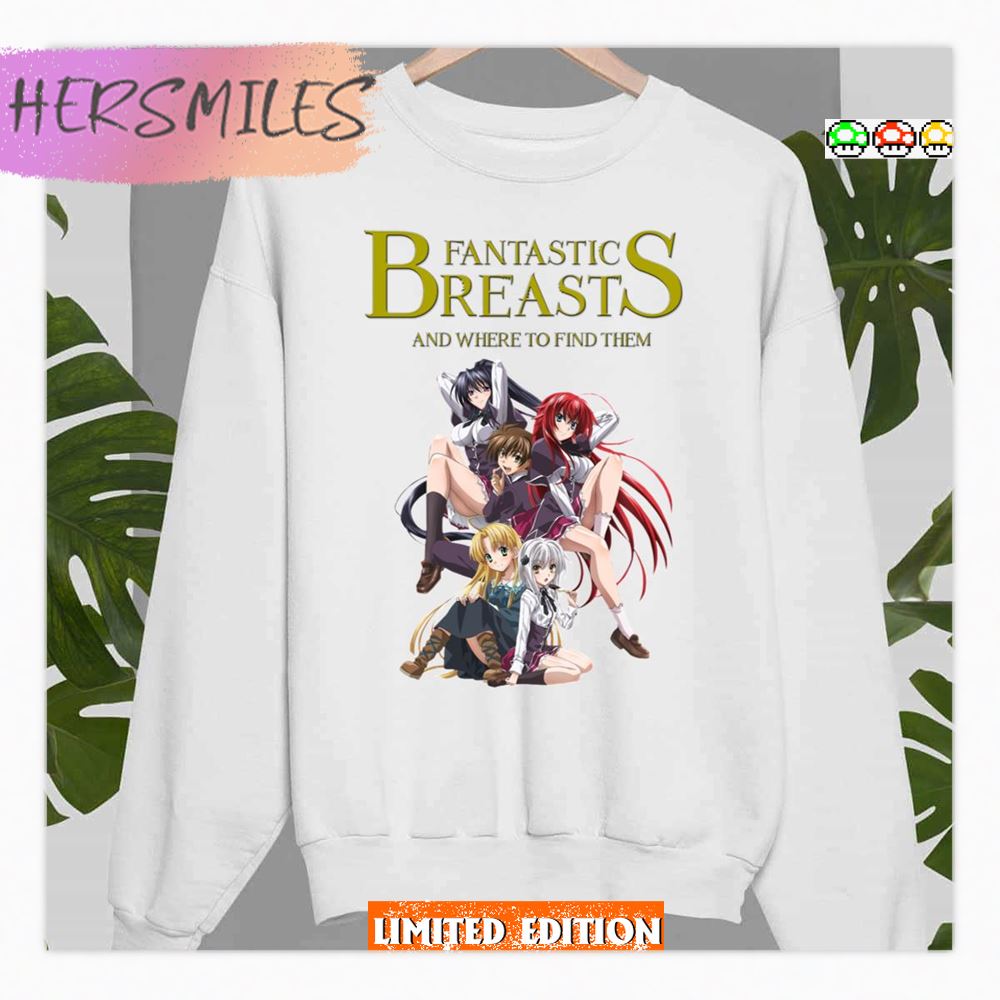 Main Characters Of High School Dxd Fantastic Breast Oppai Shirt Main Characters Of High School Dxd Fantastic Breast Oppai Shirt